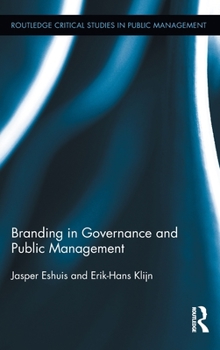Hardcover Branding in Governance and Public Management Book