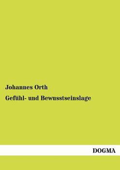 Paperback Gefühl- und Bewusstseinslage [German] Book