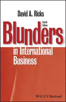 Paperback Blunders in International Business Book