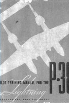 Paperback Pilot Training Manual for the P-38 Lightning Book