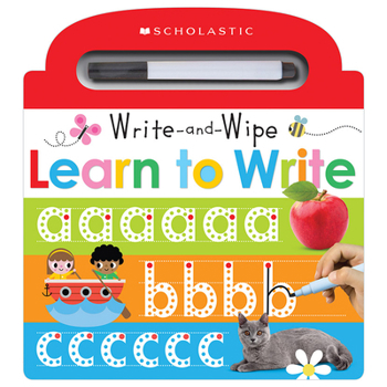 Board book Learn to Write: Scholastic Early Learners (Write and Wipe) Book