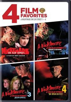 DVD 4 Film Favorites: A Nightmare On Elm Street 1-4 Book