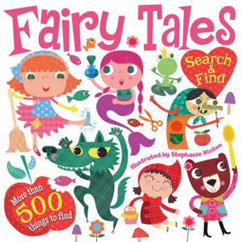 Hardcover Fairy Tales Search and Find Book