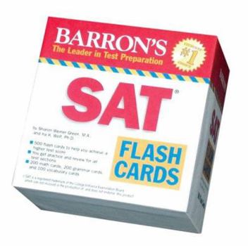 Cards Barron's SAT Flash Cards Book