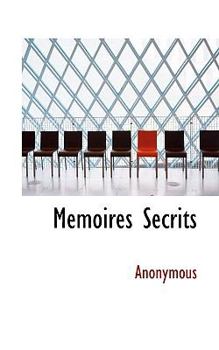 Paperback Memoires Secrits [French] Book