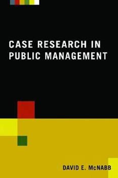 Paperback Case Research in Public Management Book