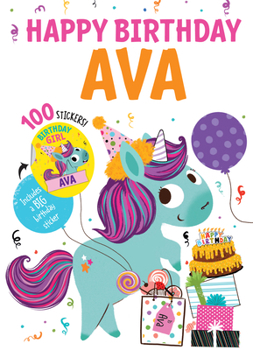Hardcover Happy Birthday Ava Book