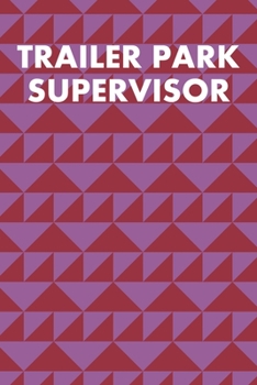 Paperback Trailer Park Supervisor: Guitar Tab Notebook 6"x9" 120 Pages Book