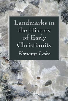 Paperback Landmarks in the History of Early Christianity Book