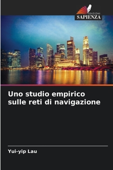 Paperback Uno studio empirico sulle reti di navigazione [Italian] Book