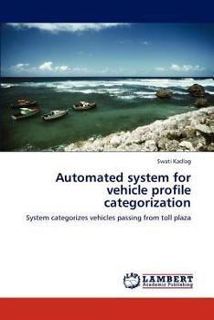 Paperback Automated system for vehicle profile categorization Book