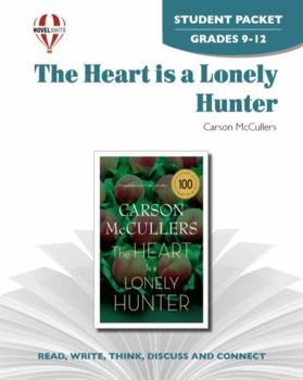 Paperback Heart is a Lonely Hunter - Student Packet by Novel Units Book