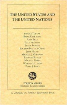 Paperback The United States and the United Nations Book