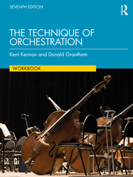 Paperback The Technique of Orchestration Workbook Book