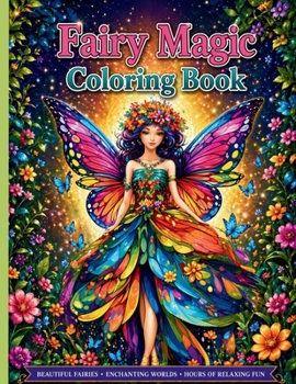 Paperback Fairy Magic Coloring Book