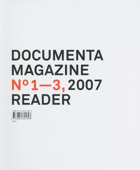 Paperback Documenta 12 Magazine No 1-3 Reader Book