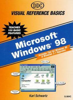 Hardcover Visual Reference Basics for Windows 98 Book