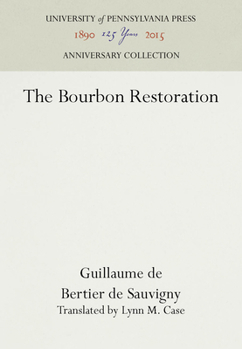 Hardcover The Bourbon Restoration Book