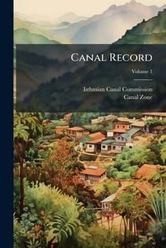 Paperback Canal Record; Volume 1 Book