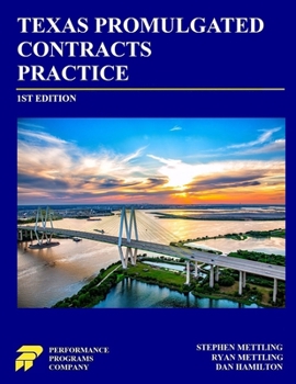 Paperback Texas Promulgated Contracts Practice Book