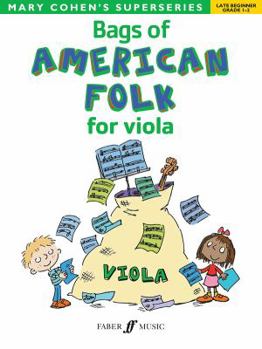 Paperback Bags of American Folk for Viola Book
