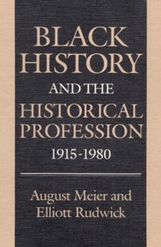 Paperback Black Hist & Hist Prof Book