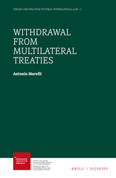 Hardcover Withdrawal from Multilateral Treaties Book
