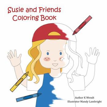 Paperback Susie and Friends Coloring Book