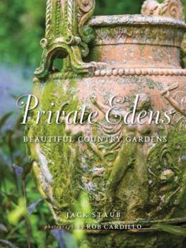 Hardcover Private Edens: Beautiful Country Gardens Book