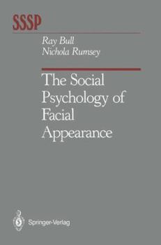 Paperback The Social Psychology of Facial Appearance Book