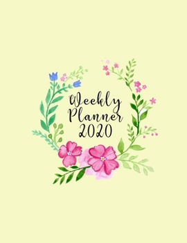 Weekly Planner 2020: 2020 Nurses Weekly Organizer