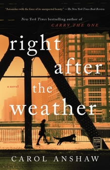 Paperback Right After the Weather Book