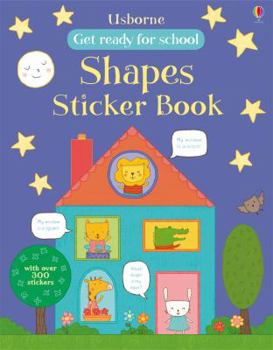 Paperback Shapes Sticker Book (Get Ready for School Sticker Books) Book
