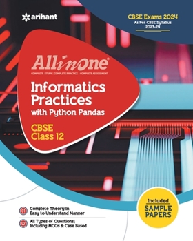 Paperback All In One Class 12th Informatics Practices for CBSE Exam 2024 [Hindi] Book