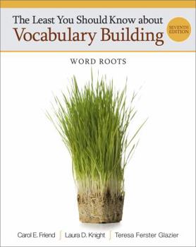 Paperback The Least You Should Know about Vocabulary Building: Word Roots Book