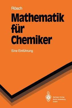 Paperback Mathematik Für Chemiker: Eine Einfiihxung [German] Book