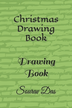 Paperback Christmas Drawing Book: Drawing Book