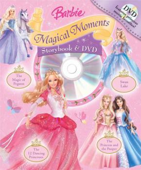 Hardcover Barbie Magical Moments [With DVD] Book