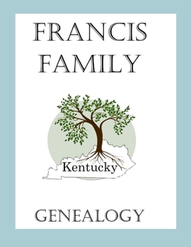 Paperback Francis Family Genealogy Book