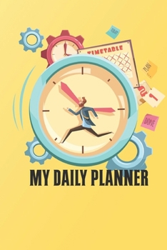 Paperback My Daily Planner: Attractive & Easy to Use Undated Weekly Planner For 1 Year 12 Months Use For To Do Lists, Appointments, Lists, Reminde Book