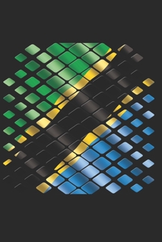 Paperback Tanzania Notebook: Tanzania Notebook - college book - diary - journal - booklet - memo - composition book - 120 sheets - Dot Grid paper 6 Book