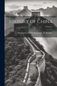 Paperback History of China; Volume 3 Book