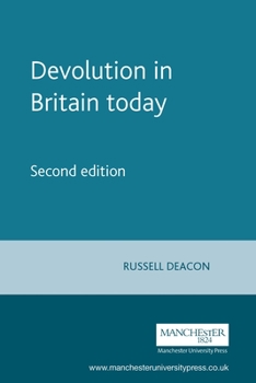 Paperback Devolution in Britain Today: Second Edition Book