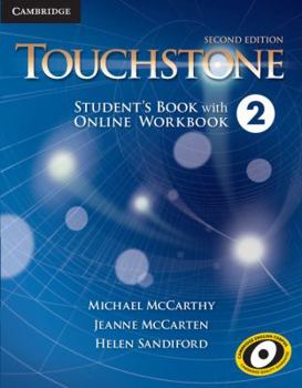 Paperback Touchstone Level 2 Student's Book with Online Workbook Book