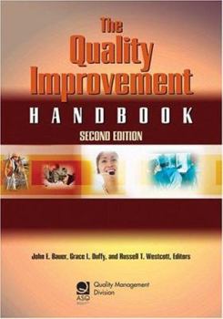 Hardcover The Quality Improvement Handbook [With CDROM] Book