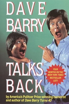 Paperback Dave Barry Talks Back Book
