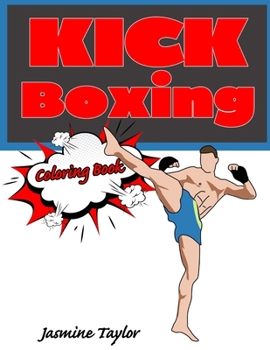 Paperback Kickboxing Coloring Book
