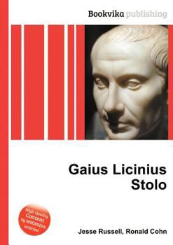 Paperback Gaius Licinius Stolo Book
