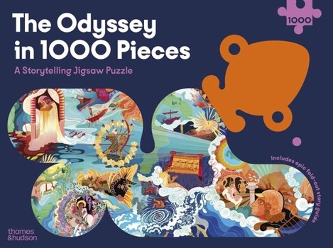 Game The Odyssey in 1000 Pieces: A Storytelling Jigsaw Puzzle Book