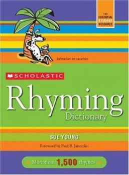 Paperback Scholastic Rhyming Dictionary Book
